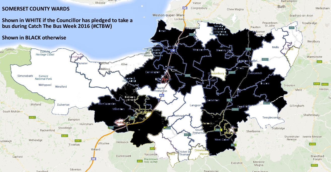 Does your Somerset councillor support local buses?